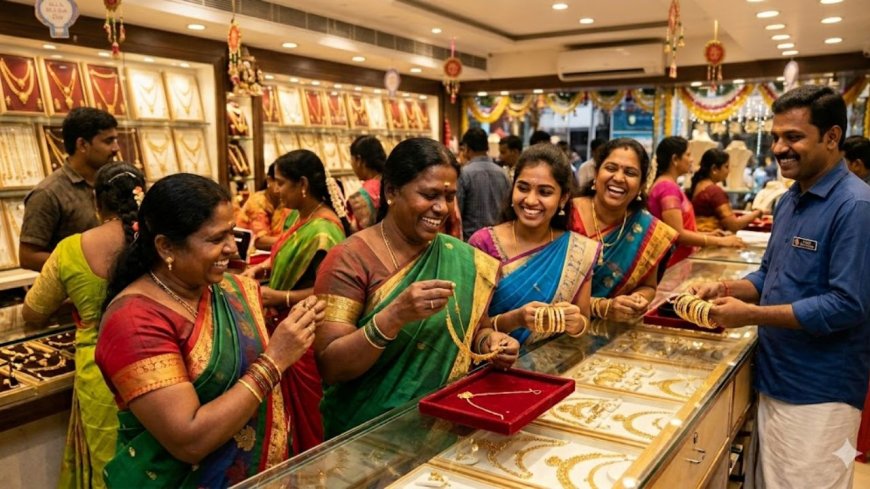 நகைப்பிரியர்களுக்கு ஹாப்பி நியூஸ்: தங்கம் சவரனுக்கு ரூ.1040 குறைவு 