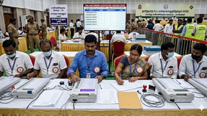 மே 4-ம் தேதி வாக்கு எண்ணிக்கை தமிழக அதிகாரிகளுக்கு நாளை பயிற்சி 