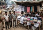 பகீர் சம்பவம் : சுடுகாட்டில் பிணத்தின் உடையை திருடி விற்பனை செய்யும் கும்பல்