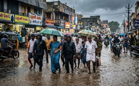 தமிழகத்தில் மே.8 வரை கனமழை பெய்ய வாய்ப்பு:  வானிலை ஆய்வு மையம் 