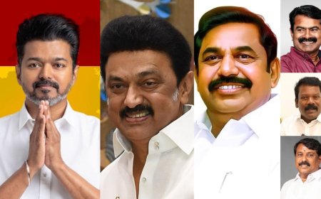 4 மணி நிலவரம்: 1 கோடி வாக்குகளை பெற்று தவெக சாதனை 