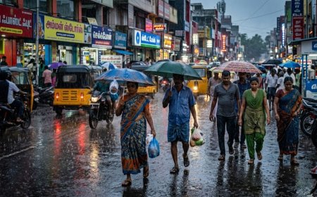 தமிழகத்தில் நாளை 7 மாவட்டங்களில் கனமழை: வானிலை ஆய்வு மையம் 