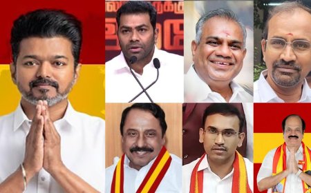 விஜய் அமைச்சரவையில் இடம் பெற போகும்  20 பேர் அமைச்சர்கள் யார் யார் ?