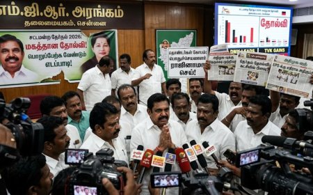 எம்ஜிஆர் மாளிகையில் வெடித்த பஞ்சாயத்து: அதிமுக எம்எல்ஏக்கள் கூட்டம் திடீர் ரத்து 