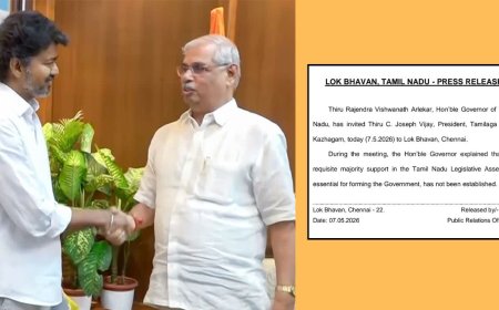 ஆட்சி அமைக்க அழைக்காதது ஏன்? தவெக  தலைவர் விஜய்க்கு ஆளுநர் பதில்