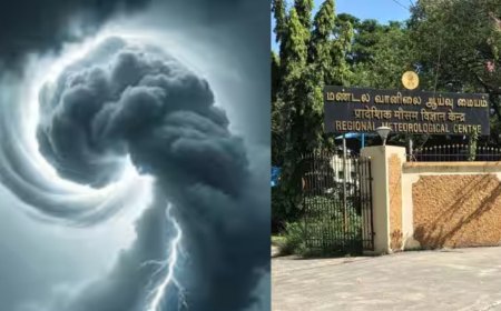 வளிமண்டல காற்றழுத்த தாழ்வு பாதை : 21 மாவட்டங்களில் நாளை கனமழை பெய்யும்