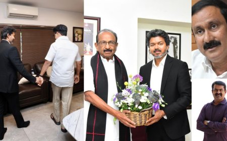 முதல்வர் விஜய்க்கு ஆலோசனைகளை வழங்கினேன் : ஸ்டாலின் எக்ஸ் தளபதிவு