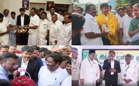 நேற்று ஸ்டாலின், வைகோ இன்று அதிமுக, காங், விசிக தலைவர்களுடன் விஜய் சந்திப்பு 