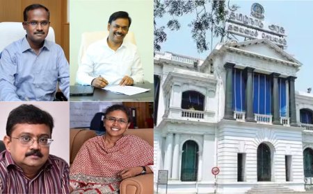 முதல்வரின் தனிசெயலாளர்களாக அண்ணாதுரை, விஷ்ணு நியமனம்:  உதயசந்திரன், அமுதா காத்திருப்போர் பட்டியலுக்கு மாற்றம் 