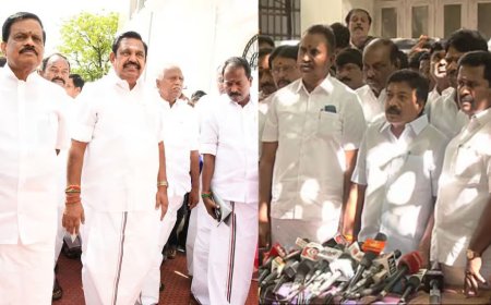 உட்கட்சி மோதல் உச்சகட்டம்: ஈபிஎஸ், சிவி சண்முகம் ஆதரவு எம்எல்ஏக்களுடன் தனிதனியே ஆலோசனை 