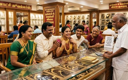 லேடீஸ் ஹாப்பி அண்ணாச்சி! தங்கம் சவரனுக்கு ரூ.120 குறைவு 