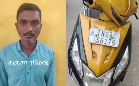 கஞ்சா விற்பனை செய்த நபரை பிடிக்க சென்ற போலீஸ்: நாயை வைத்து பயமுறுத்தியதால் பரபரப்பு 