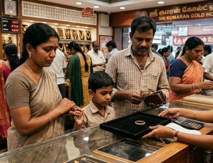 வாரத்தின் கடைசி நாளில் ஷாக் நியூஸ்: தங்கம் சவரனுக்கு ரூ.640 உயர்வு