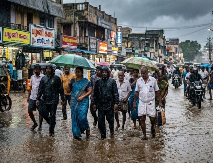 தமிழகத்தில் மே.8 வரை கனமழை பெய்ய வாய்ப்பு:  வானிலை ஆய்வு மையம் 