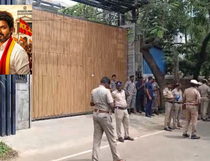 தமிழகத் தேர்தல் களம்: 101 தொகுதிகளில் தவெக முன்னிலை - விஜய் வீட்டில் போலீஸ் குவிப்பு!