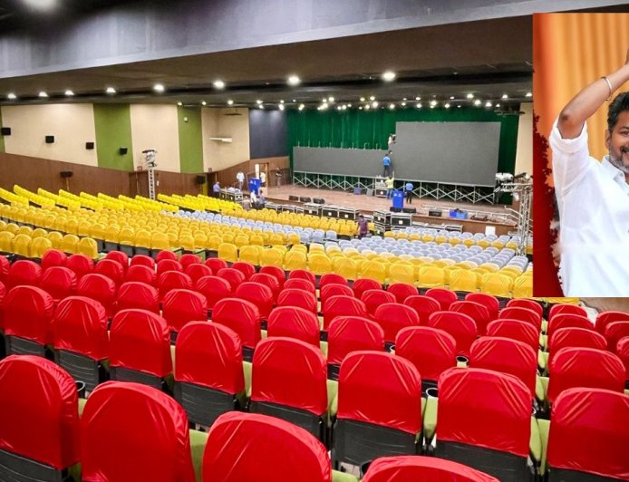 முதல்வராக விஜய் மே 7-ம் தேதி பதவியேற்பு: கலைவாணர் அரங்கில் பதவியேற்பு விழா 