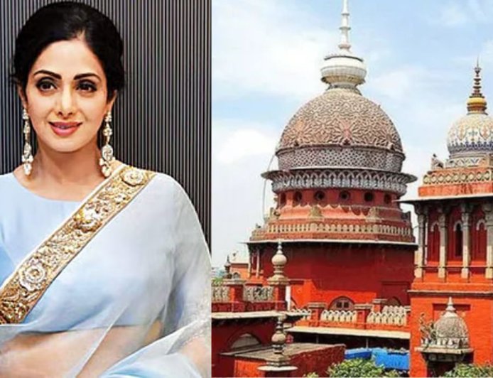 மறைந்த நடிகை ஸ்ரீதேவி சொத்துக்கு உரிமை கோரி வழக்கு: சென்னை உயர்நீதிமன்றம் நிராகரிப்பு 