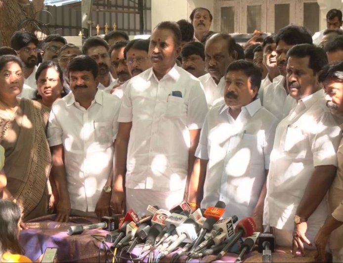 திமுக உடன் கூட்டணி முதல்வராக முயற்சி செய்தார் எடப்பாடி  :சிவி சண்முகம் போட்டு உடைத்த சீக்ரெட்
