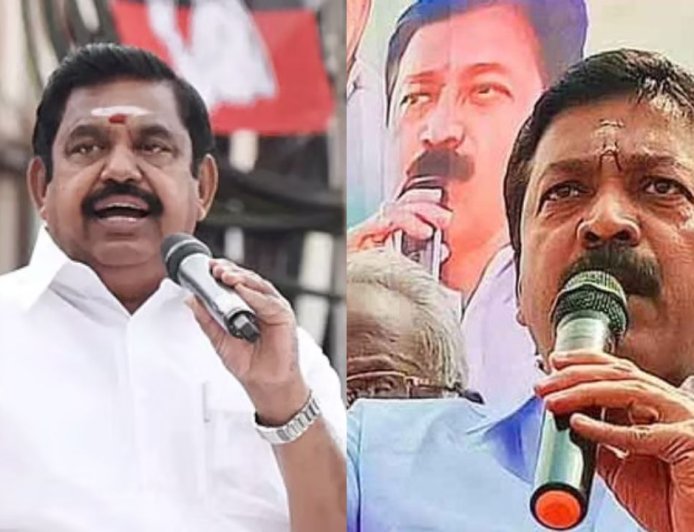 அதிகாரத் திமிர், பண்ணையார்தனம், எடப்பாடி போட்ட பிச்சையில் வெற்றி பெற்றவர்  சி.வி.சண்முகம் மீது அதிமுக கடும் தாக்கு 