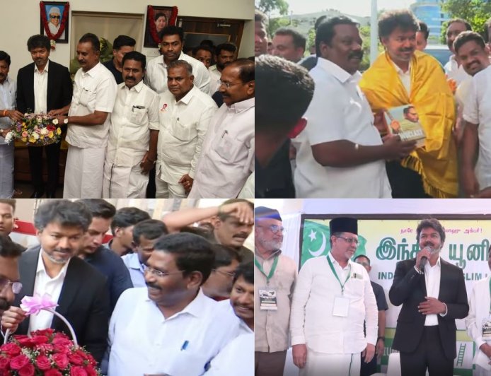 நேற்று ஸ்டாலின், வைகோ இன்று அதிமுக, காங், விசிக தலைவர்களுடன் விஜய் சந்திப்பு 