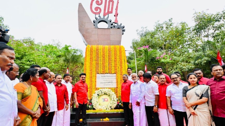 உழைப்பின் பலன் மே 4-இல் கிடைக்கும் : மே தின விழாவில் ஸ்டாலின் ஆரூடம்