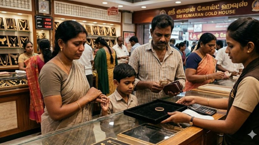 வாரத்தின் கடைசி நாளில் ஷாக் நியூஸ்: தங்கம் சவரனுக்கு ரூ.640 உயர்வு