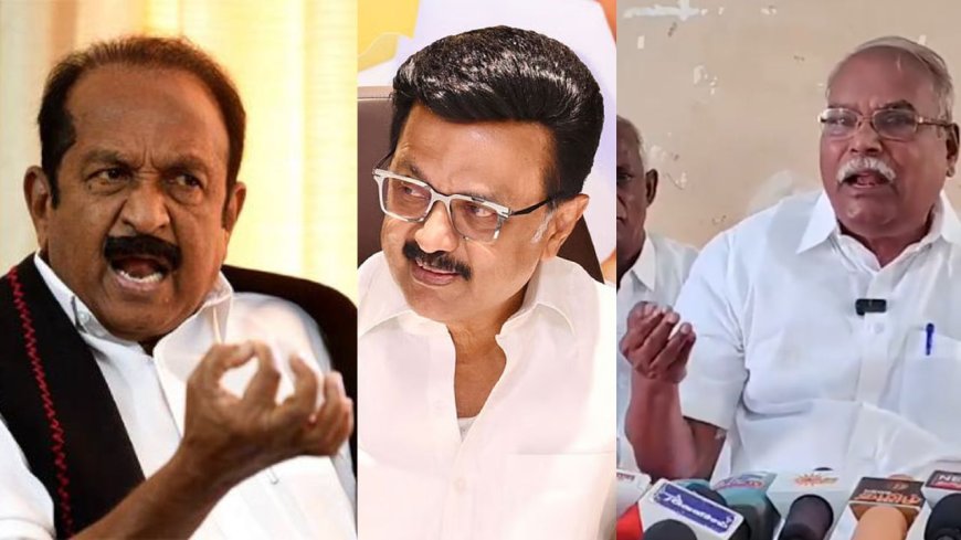கருத்துக்கணிப்பு ஆட்சி மாற்றம்: திமுகவை வம்பு இழுக்கும் மதிமுக, மார்க்சிஸ்ட் கம்யூனிஸ்ட் 