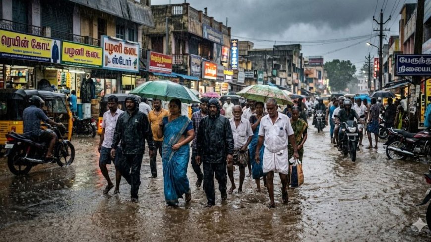 தமிழகத்தில் மே.8 வரை கனமழை பெய்ய வாய்ப்பு:  வானிலை ஆய்வு மையம் 