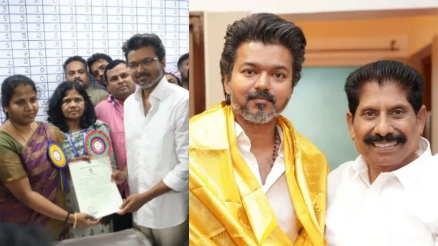 ராஜினாமா செய்கிறார் விஜய்  ?  திருச்சி கிழக்கு தொகுதி புதிய வேட்பாளர்   கு.ப.கிருஷ்ணன் 