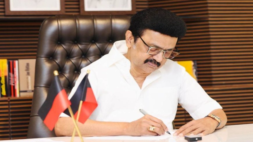 முதல்வர் பதவியை ராஜினாமா செய்த  மு.க. ஸ்டாலின்!