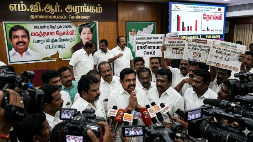 எம்ஜிஆர் மாளிகையில் வெடித்த பஞ்சாயத்து: அதிமுக எம்எல்ஏக்கள் கூட்டம் திடீர் ரத்து 