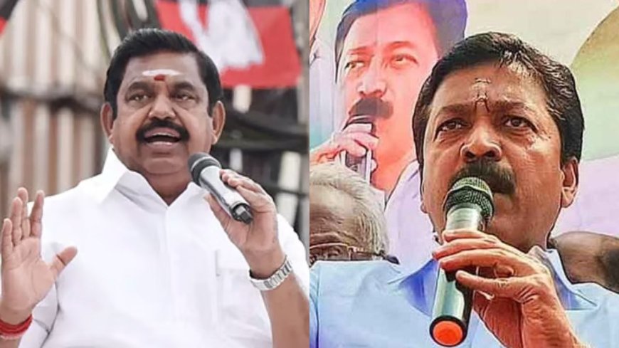 அதிகாரத் திமிர், பண்ணையார்தனம், எடப்பாடி போட்ட பிச்சையில் வெற்றி பெற்றவர்  சி.வி.சண்முகம் மீது அதிமுக கடும் தாக்கு 