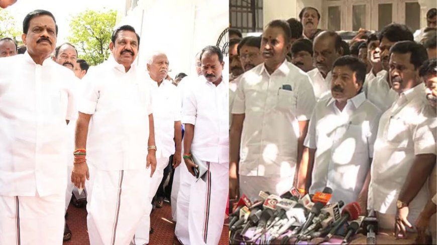 உட்கட்சி மோதல் உச்சகட்டம்: ஈபிஎஸ், சிவி சண்முகம் ஆதரவு எம்எல்ஏக்களுடன் தனிதனியே ஆலோசனை 