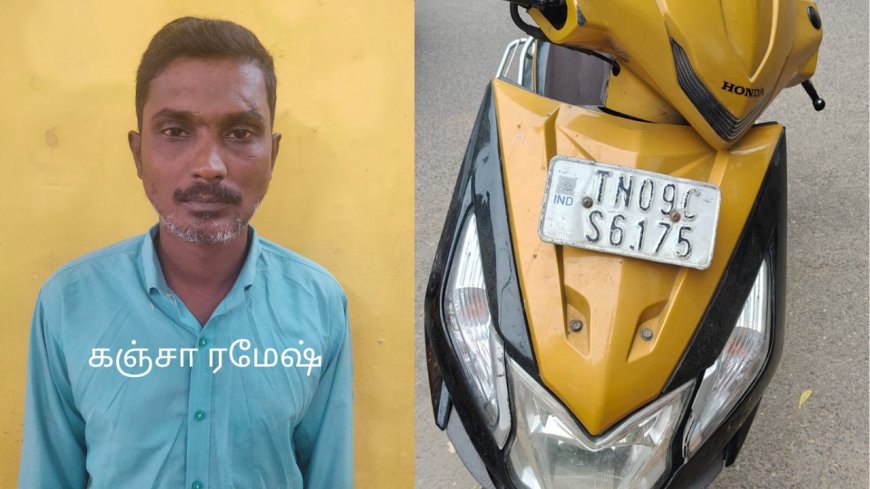 கஞ்சா விற்பனை செய்த நபரை பிடிக்க சென்ற போலீஸ்: நாயை வைத்து பயமுறுத்தியதால் பரபரப்பு 