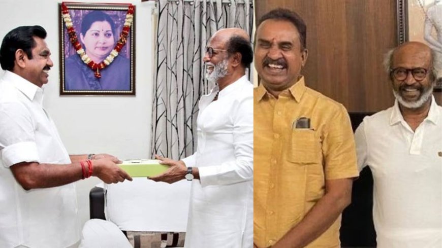 பிளவு , உட்கட்சி மோதல், சமாதான தூதுவரான ரஜினி: அதிமுக நிர்வாகிகளுடன் பேச்சுவார்த்தை 