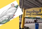 பெரம்பூர் ரயில் நிலையத்தில் பகீர், சூட்கேசில் ஆண் சடலம்: பயணிகள் அலறல்