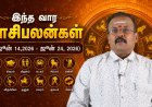 இந்த வார ராசி பலன் (14.06.2026 – 24.06.2026): யதார்த்த ஜோதிடர் ஷெல்வி!
