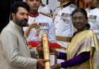 மம்முட்டி, மாதவன், ரோகித் சர்மா ஆகியோருக்கு பத்ம விருதுகள்: ஜனாதிபதி திரவுபதி முர்மு வழங்கினார்