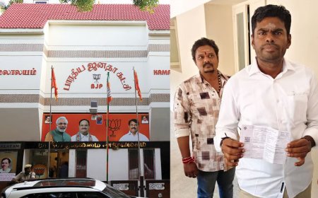 ஜூன் 4-ம் தேதி பிறந்தநாளில் புதிய கட்சி அறிவிப்பை வெளியிடும் அண்ணாமலை ?