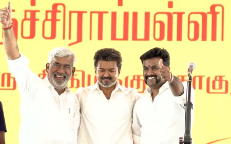 திருச்சி கிழக்கு தவெக வேட்பாளர் இவரா? வெளியான ட்விஸ்ட்!
