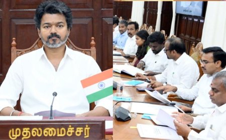 முதல்வர் விஜய் தலைமையில் அமைச்சரவை கூட்டம்: டாஸ்மாக்,பட்ஜெட்,மகளிர் உரிமை குறித்து ஆலோசனை 