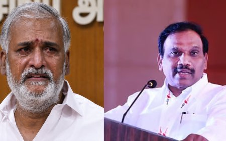 ”சேகர்பாபு நீ பாவம் பண்ணிருக்க..” – மேடையில் ஆதங்கப்பட்ட ஆ.ராசா..!