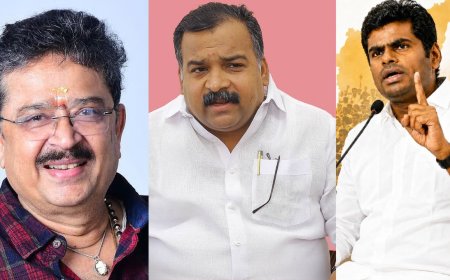 அண்ணாமலை புதிய கட்சி அறிவிப்பு: மாணிக்கம் தாகூர், எஸ்.வி.சேகர் அட்டாக்
