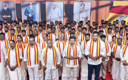 தவெக எம்எல்ஏக்கள்  மாவட்ட செயலாளர்கள் கூட்டம்: புஸ்ஸி ஆனந்த் தலைமையில் நடக்கிறது 