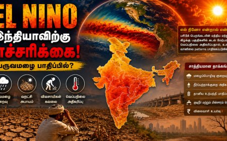 வறட்சி நாடாகப்போகும் இந்தியா? எல் நினோவால் பெரும் ஆபத்து..!