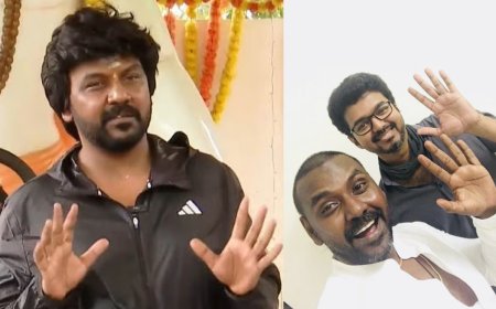 ”தற்குறிகள் அல்ல… அம்புக்குறிகள்..” தவெகவில் ராகவா லாரன்ஸ்..? 