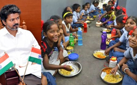காலை உணவுத்திட்டம் 8-ம் வகுப்பு வரை விரிவாக்கம்: முதல்வர் விஜய் அறிவிப்பு 