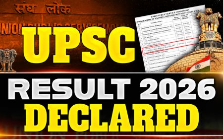 UPSC முதல்நிலைத் தேர்வு முடிவுகள் வெளியீடு: 13,343 பேர் தேர்ச்சி!