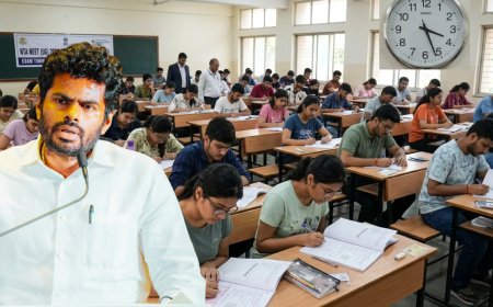 நீட் மறுதேர்வு… மத்திய அரசை அட்டாக் செய்த அண்ணாமலை..!