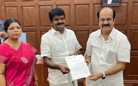 விராலிமலை எம்எல்ஏ பதவியை ராஜினாமா செய்த சி.விஜயபாஸ்கர்